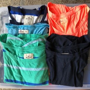 5 Hollister shirt bundle!